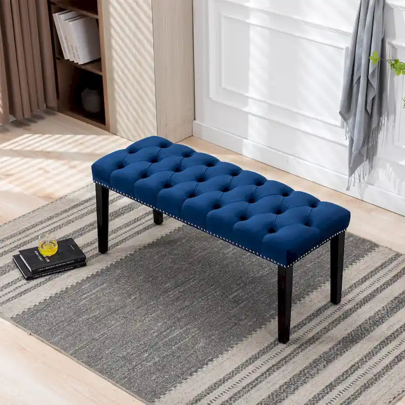 Velvet Dining Bench Bedroom Bench