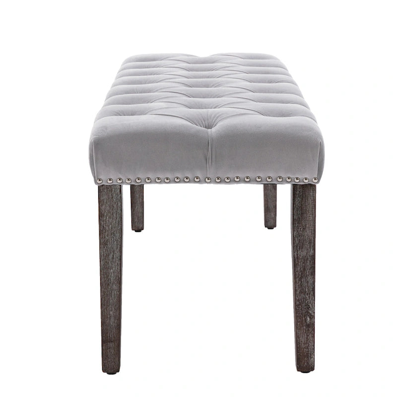Velvet Dining Bench Bedroom Bench