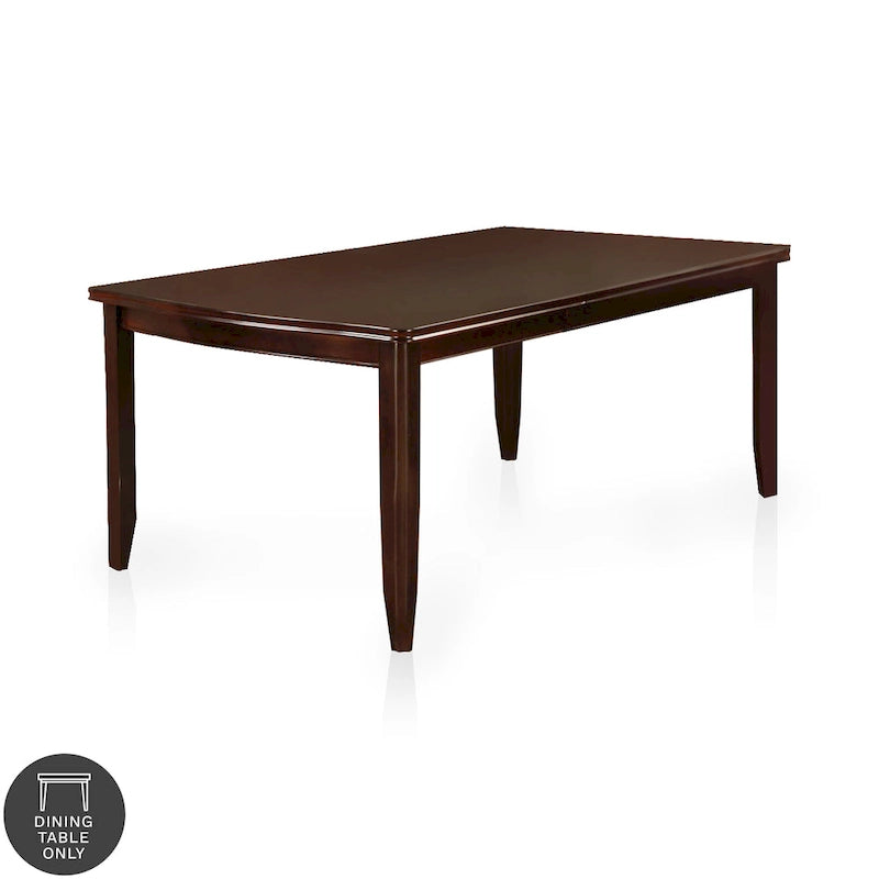 Espresso 78-inch Wood Expandable Dining Table
