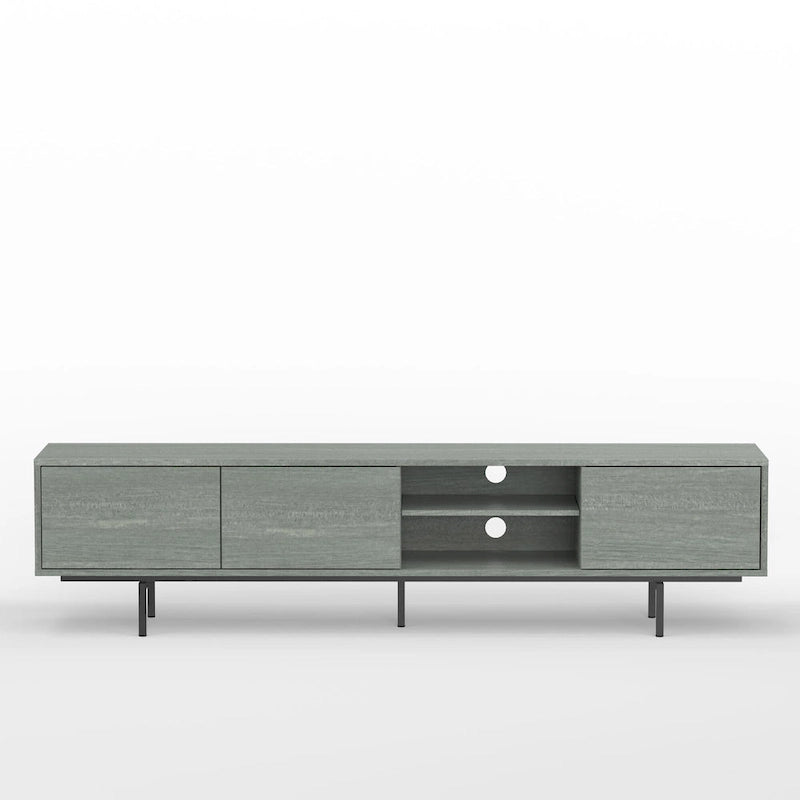 78 x 20 Lowboy Mid-Century Modern TV Stand Console