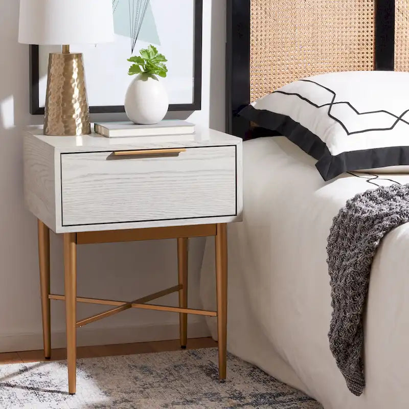 Modern 1-Drawer Nightstand