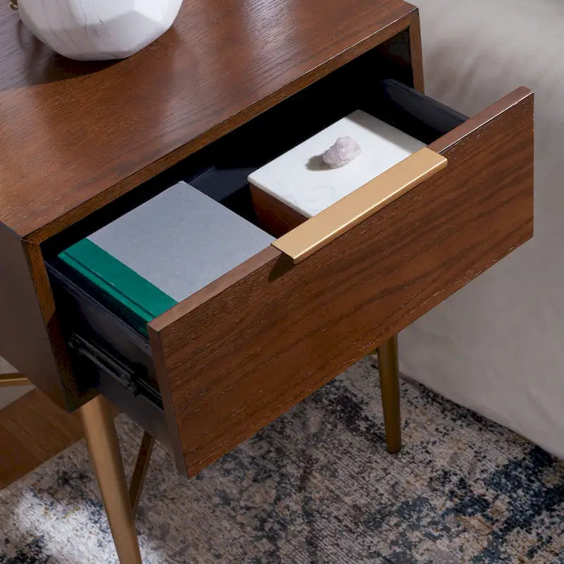 Modern 1-Drawer Nightstand