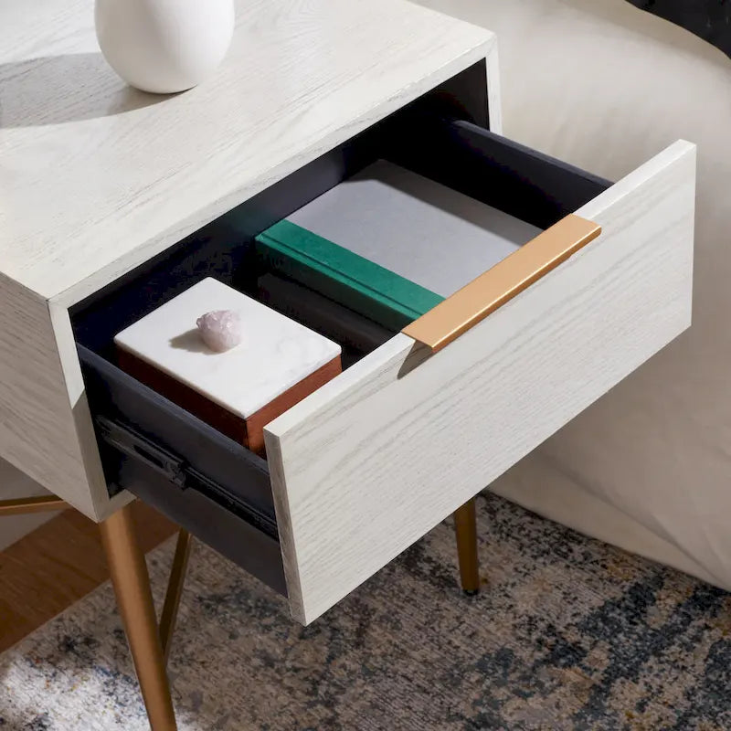 Modern 1-Drawer Nightstand