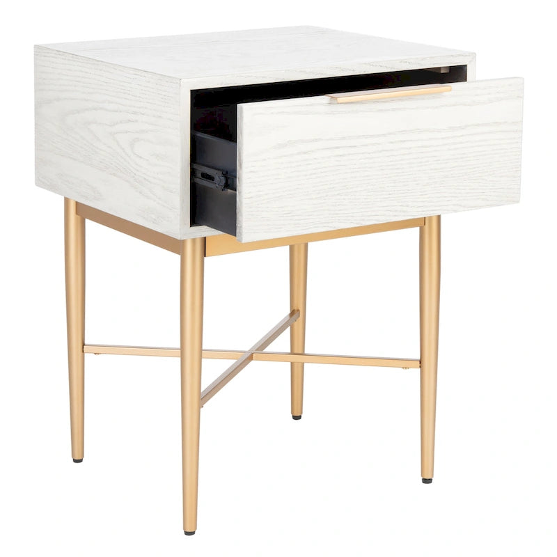 Modern 1-Drawer Nightstand