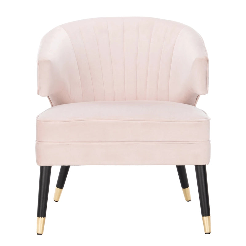 Velvet Wingback Accent Chair - 26.8 x 28 x 31.9 - 27Wx28Dx32H