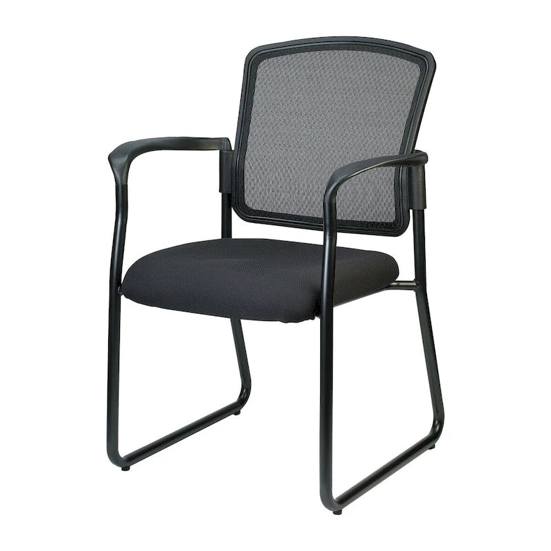 Guest Chairs, Sled Base with Arms